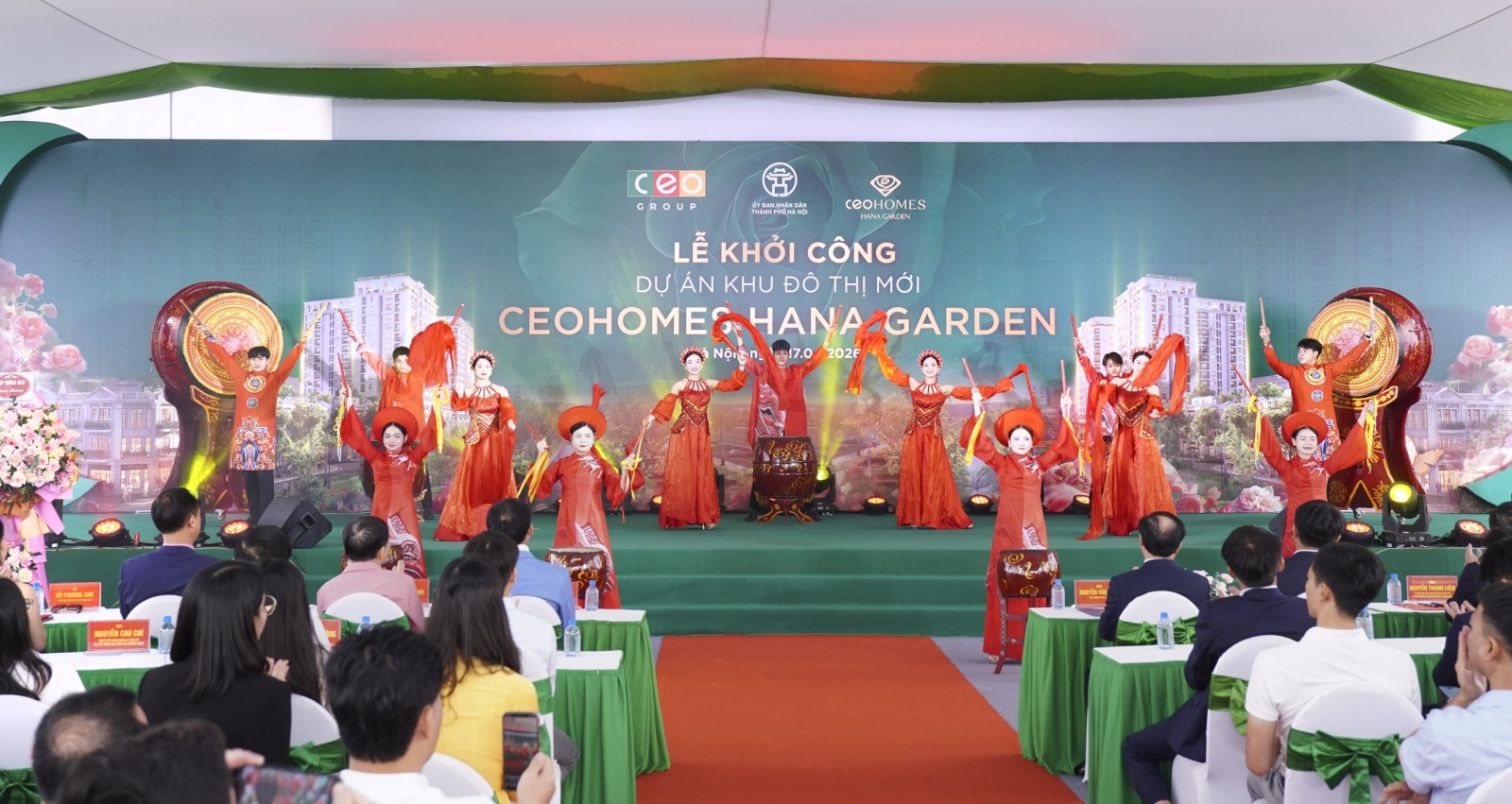 CEO Group khởi công Khu đô thị mới CEOHomes Hana Garden tại xã Quang Minh, Hà Nội